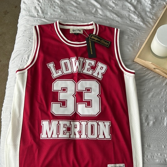 Kobe Bryant high school authentic maroon basketball jersey